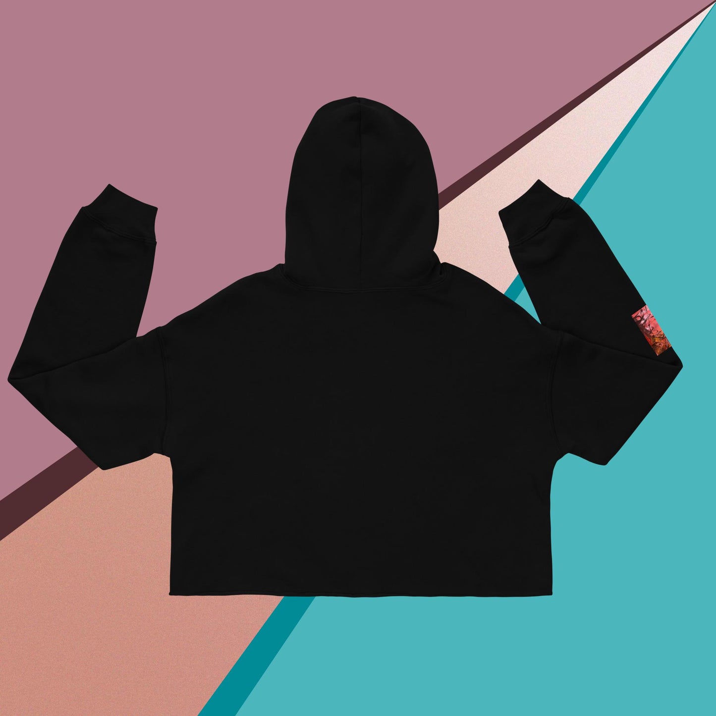 Artist designed Crop Hoodie